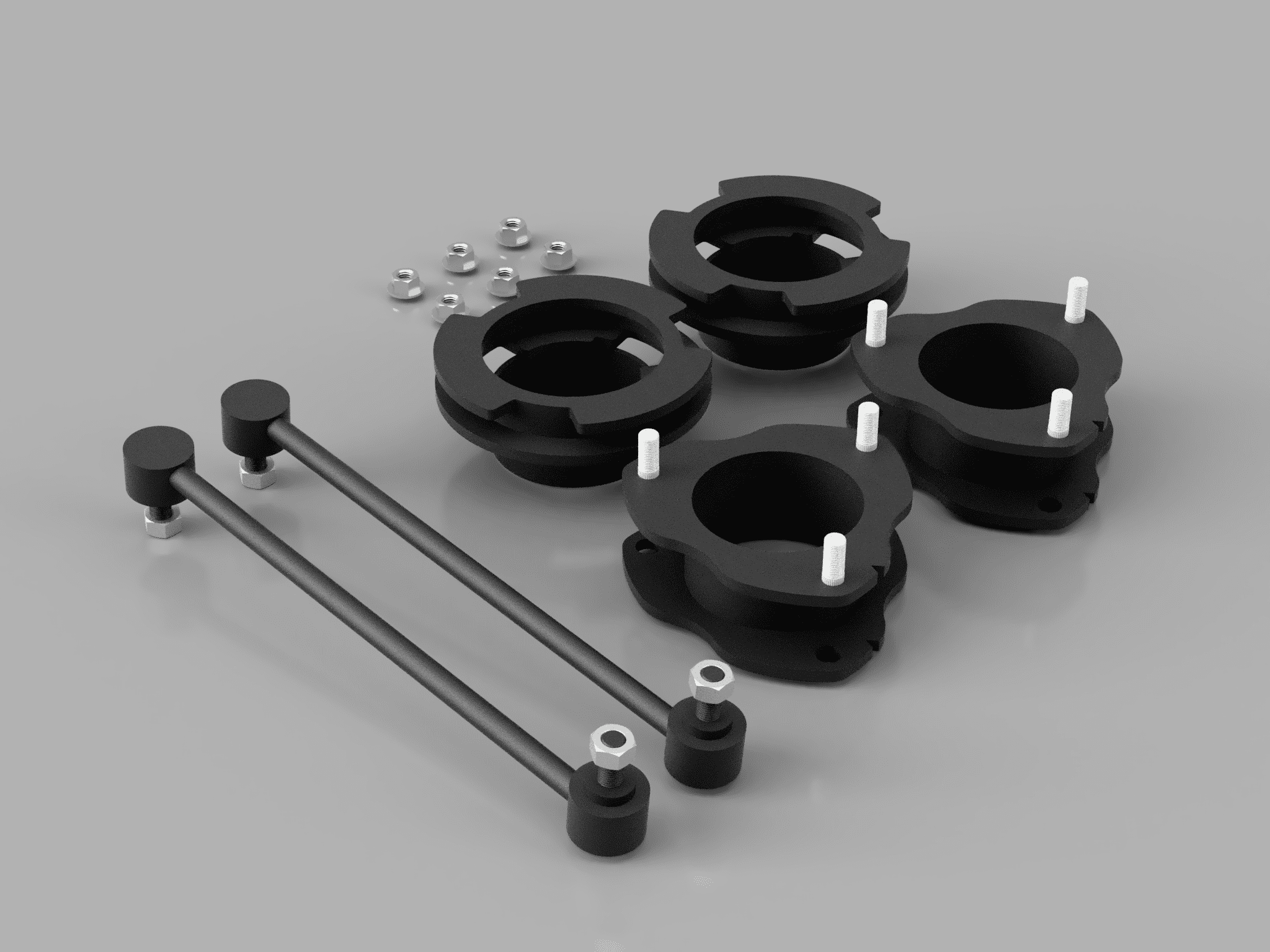 "Traxda 2"" Strut Assembly Lift Kit for 1999-2017 Honda Odyssey, USA ...