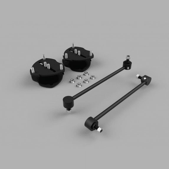 Truxxx Lift Kit For Honda Passport & Pilot – 1.75" Front + 1.5" Rear Lift With Sway Bar Links