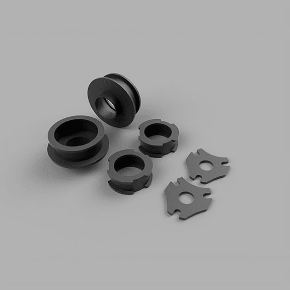 Traxda 604012 2" Front 1" Rear Lift Kit for 2009-2023 Dodge Ram 1500 4x4
