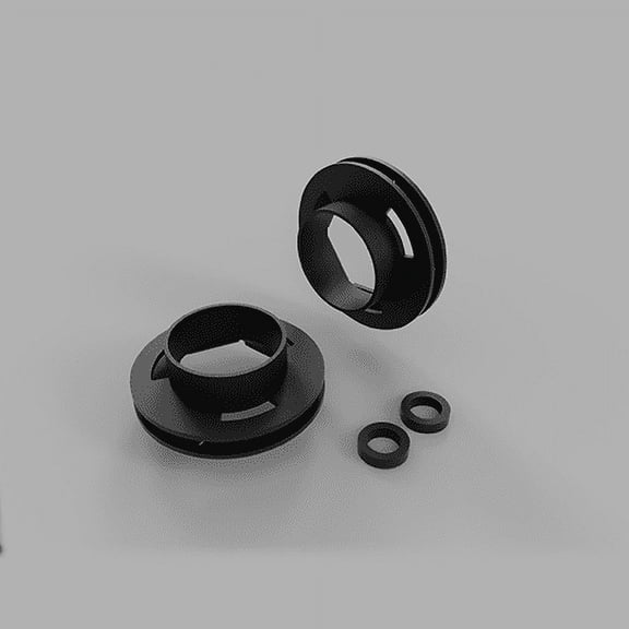 Traxda 604080 2" Front Level Kit for 1994-2021 2WD Dodge Ram 1500/2500/3500