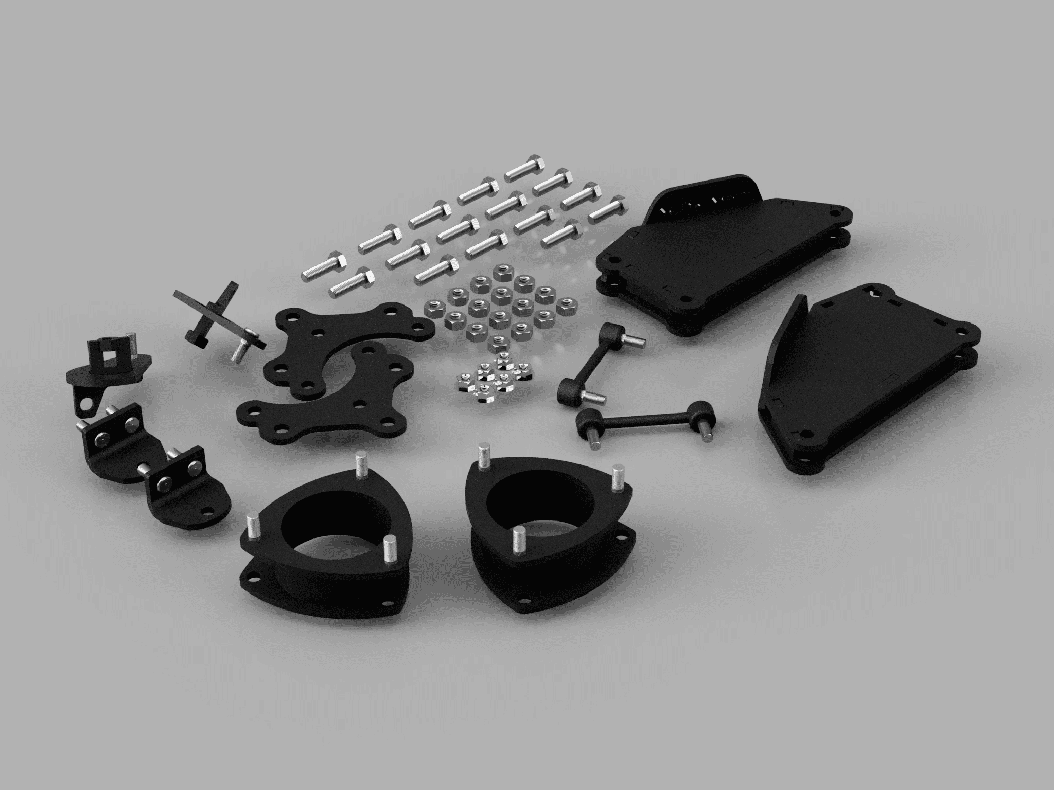 Traxda 905060 2" Lift Kit for 2014-2019 Toyota Highlander