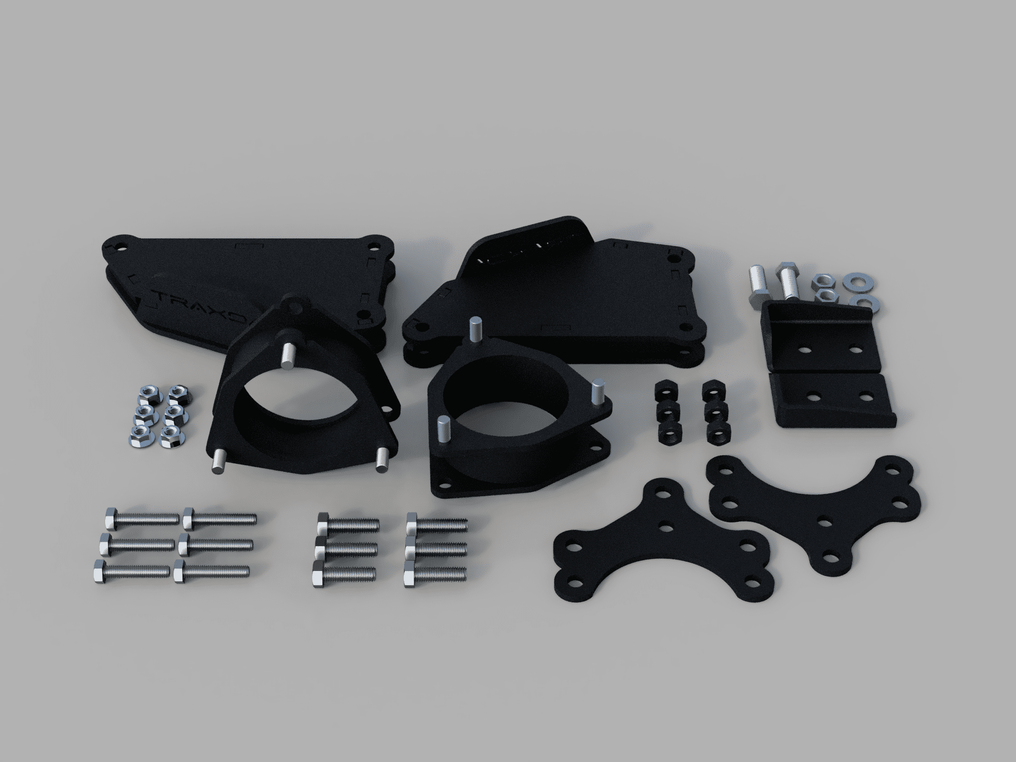Traxda Lift kit 2016-2023 Toyota Tacoma 2wd/PreRunner/4wd – Front And Rear Lift Kit 2″/1″ - 905019 main image 1