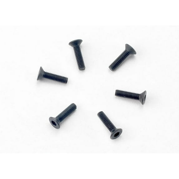 Traxxas 2.5x10mm Countersunk Machine Hex Screw (6)
