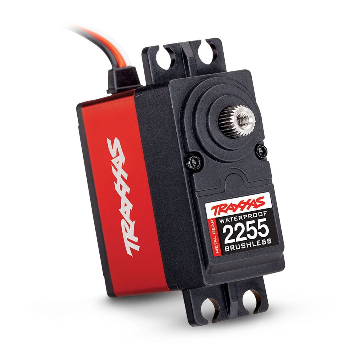 Traxxas 2255 Waterproof Metal Gear Servo Digital High-Torque 400 Brushless, Red