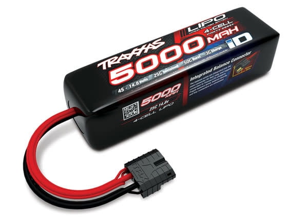 Traxxas 2889X Power Cell 4S 14.8V 5000mAh LiPo Battery, iD