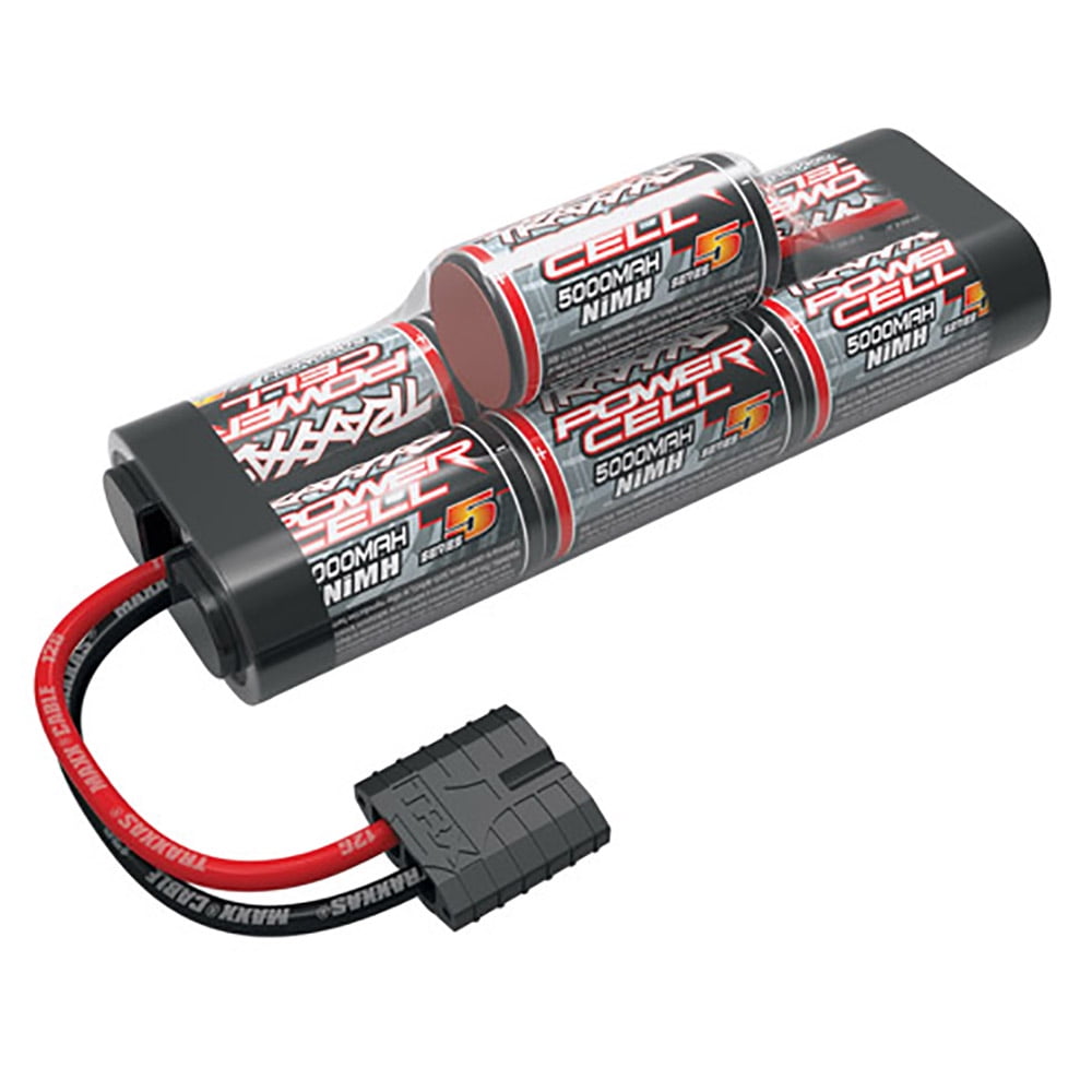 Traxxas 2961X Power Cell NiMH 5000mAh 8.4V RC Car Truck 7 Cell Battery Hump Pack - Walmart.com