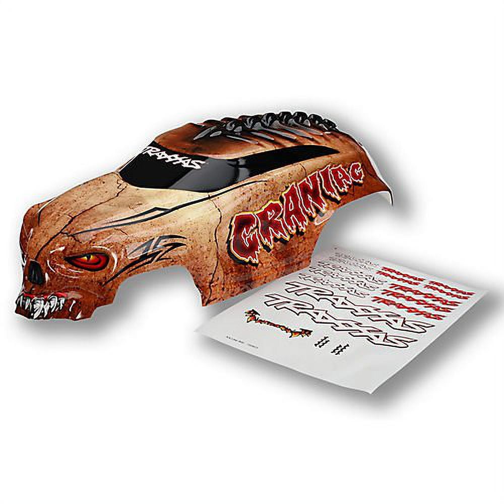 Traxxas 3634X Body Craniac bone heavy duty/ decals