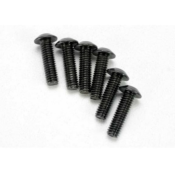 Traxxas 3938 M4x14mm BHCS Button Head Cap Screws (6)