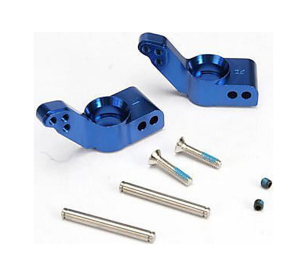 Traxxas 4352X Rear Aluminum Stub Axle Carriers Rustler