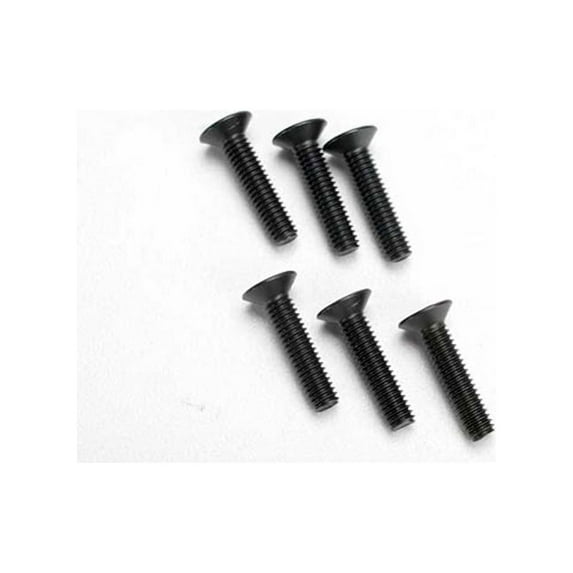 Traxxas 4x18mm Flat Head Screws (6)