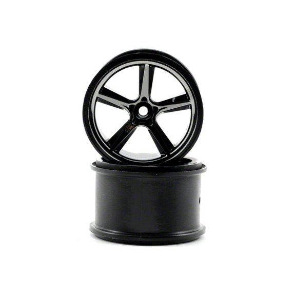 Traxxas 7172A Gemini Wheels (Black Chrome) TRA7172A