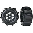 Traxxas 7773 XMaxx Paddle Tires and Wheels PreGlued and Mounted (Pair