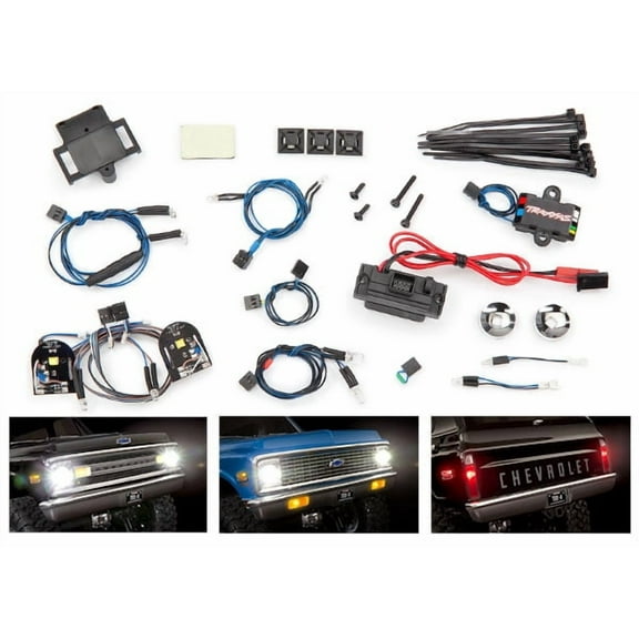 Traxxas 8090 LED Light Set, Complete with Power Supply (Fits #9111 or 9112 Body)