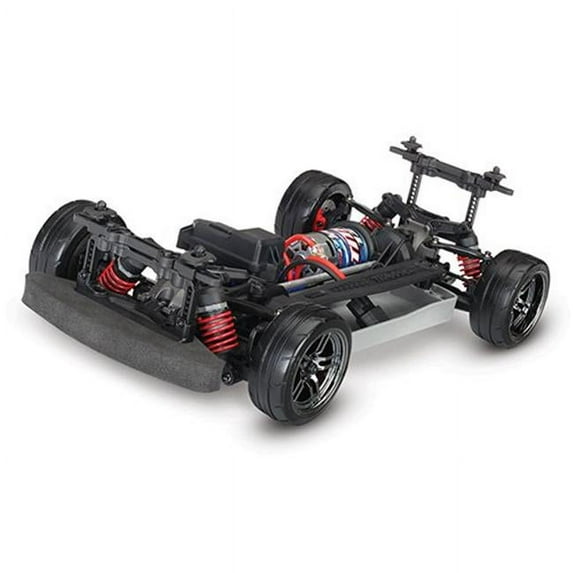 Traxxas 830444RED 4-Tec 2.0 1-10 RTR Ford Mustang GT Body AWD Touring Car Red Version with TQi 2.4 GHz Radio System