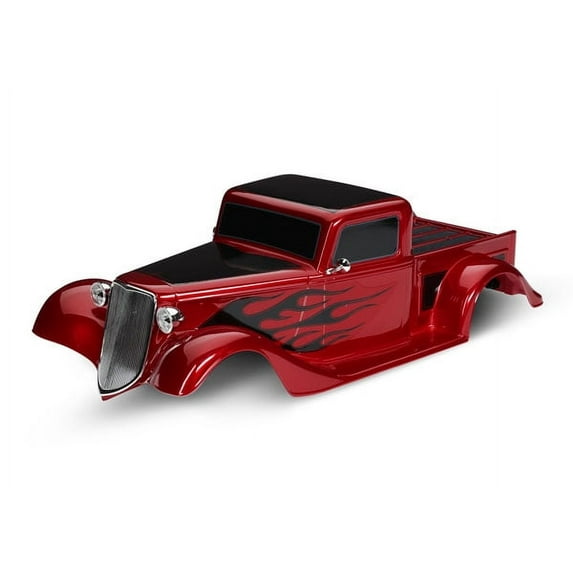 Traxxas 9335R Body, Factory Five '35 Hot Rod Coupe, Complete, Red (Painted)
