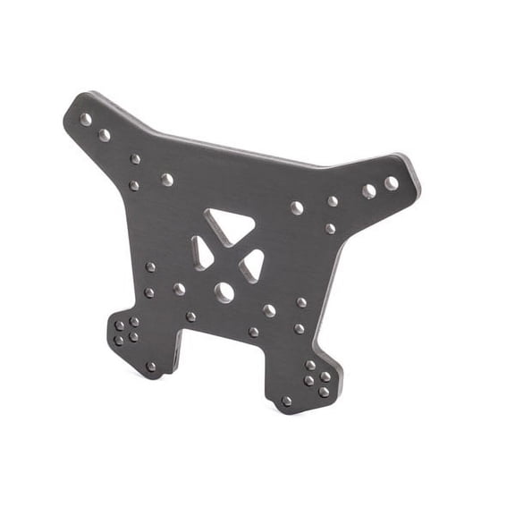 Traxxas 9538A Shock Tower, Rear, 6061-T6 Aluminum (Gray-Anodized)