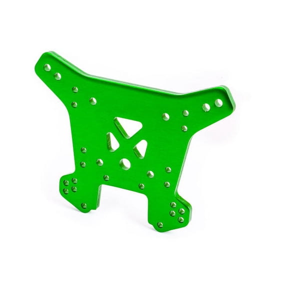 Traxxas 9538G Shock Tower, Rear, 6061-T6 Aluminum (Green-Anodized)
