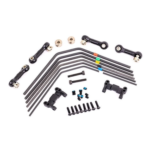Traxxas 9595 Sway Bar Kit (Front and Rear): Sledge