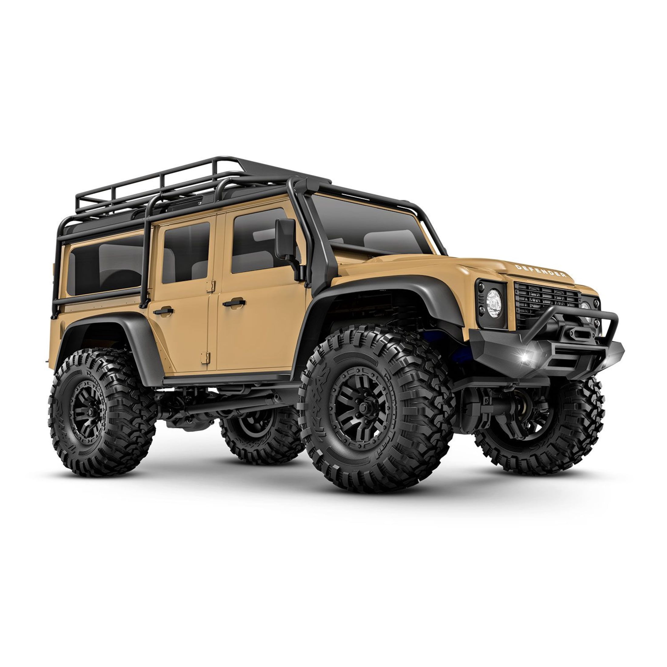 Metall-Fenster-Netz-Set Für Traxxas TRX4M Land Rover Defender 1:18 – Schwarz, 5-teilig, Mit Schrauben