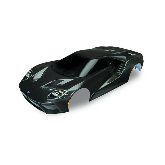 Traxxas Black Painted Ford Gt Body (1: 10 Scale) Vehicle