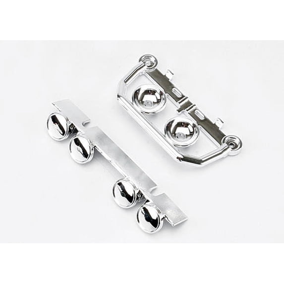 Traxxas Light Bar Front Bumper, Chrome And Roof Light Bar, Chrome, Summit, 99-Pack 5634