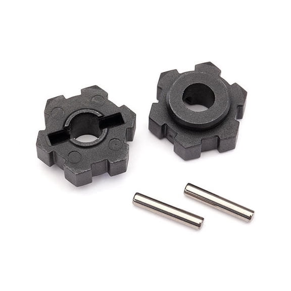 Traxxas 8956 Wheel Hubs, Hex (2)/ 2.5x12 Pins (2)