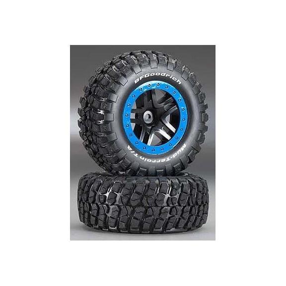 Traxxas 5883A Tire & Wheel AssySplit Spoke Bf Goodrich Mud Terrain TRA5883A