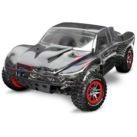 Traxxas Slash 4x4 Platinum Edition Clear 1/10 Scale Brushless Short Course Truck