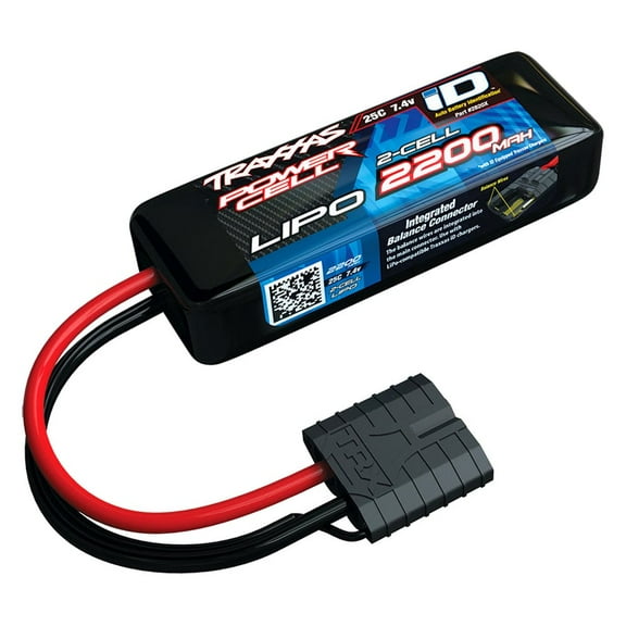 Traxxas TRA2820X - 2200 mAh 7.4V 2-Cell 25C LiPo Battery