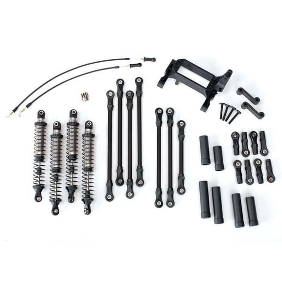 Traxxas 8140 Complete Long Arm Lift Kit with Shocks: 1/10 TRX-4
