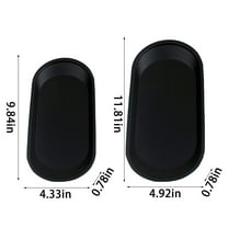 Tray*1Pc Clearance! Black Bathroom Trays for Counter Stainless Black Vanity Tray Decorative Tray Black Towel Tray