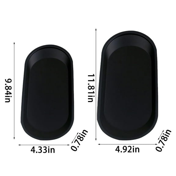 Tray*1Pc Clearance! Black Bathroom Trays for Counter Stainless Black Vanity Tray Decorative Tray Black Towel Tray