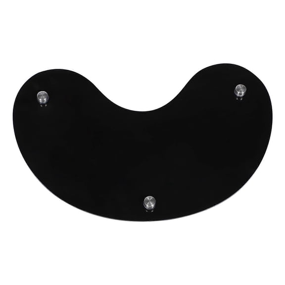 Tray Decor Vanity Table Tray Storage Display Organizing Acrylic Crescent Moon Shape 1Set