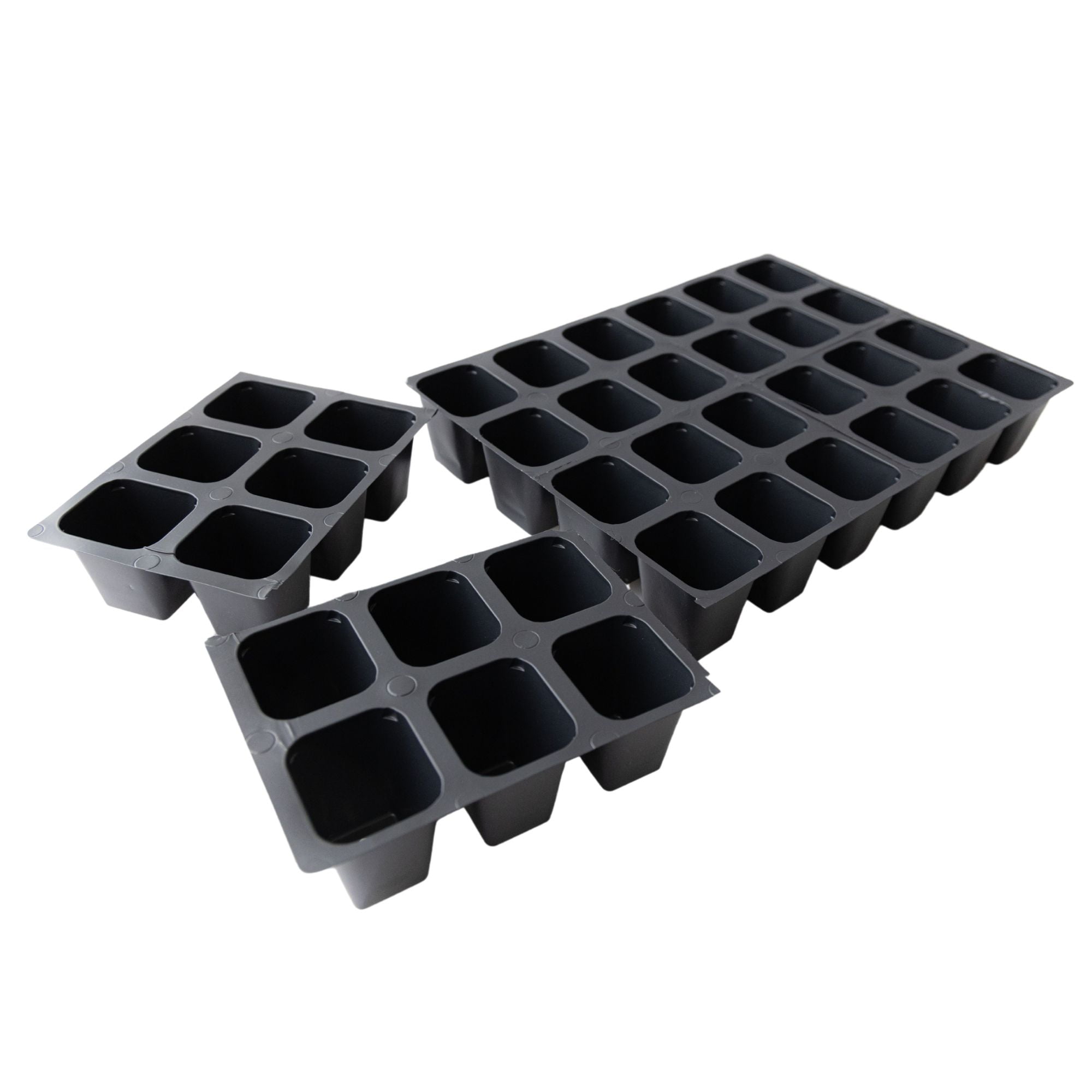 Tray Insert - 36 Cell (6x6 Nested) – 2.25" Deep Seed Starter 5 Tray – Durable & BPA-Free – Ideal for Germination, Propagation & Hydroponics – Compatible with Standard 1020 Trays