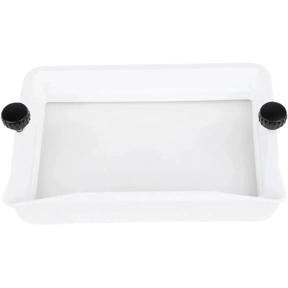 Tray Kit 198.56132.73x30.4 White Resin Vat Kit Plastic Tray Kit 3D Printer Accessories Compatible with Creality HALOT-R6
