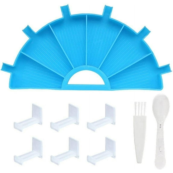 Tray Kits, 6 Grids Tray Organizer, Art Tools Set Rhinestones Beads Nail Art Sorting Tray