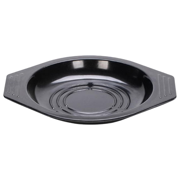 Tray for Korean Stone Bowl, Heat Resistant Trivet Base for Bibimbap, Black Clay Pot Mat Cookware Holder, Portable Pot Cushion, Placemat for Kitchen Dining Table Protection, 1 Pc, 8.46x5.91"
