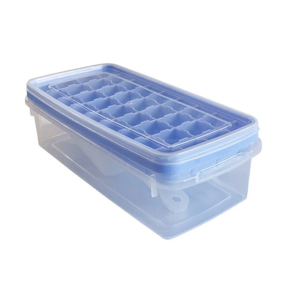 Tray With Lid And 36 Silicone Ice Tray For Freezer Comes With Ice Container And Cover Size Ice Bucket Freezer Tray for Ice Ice Holder Ice Initial Ice Tray with Heart Ice Tray Ice Storage Trays for