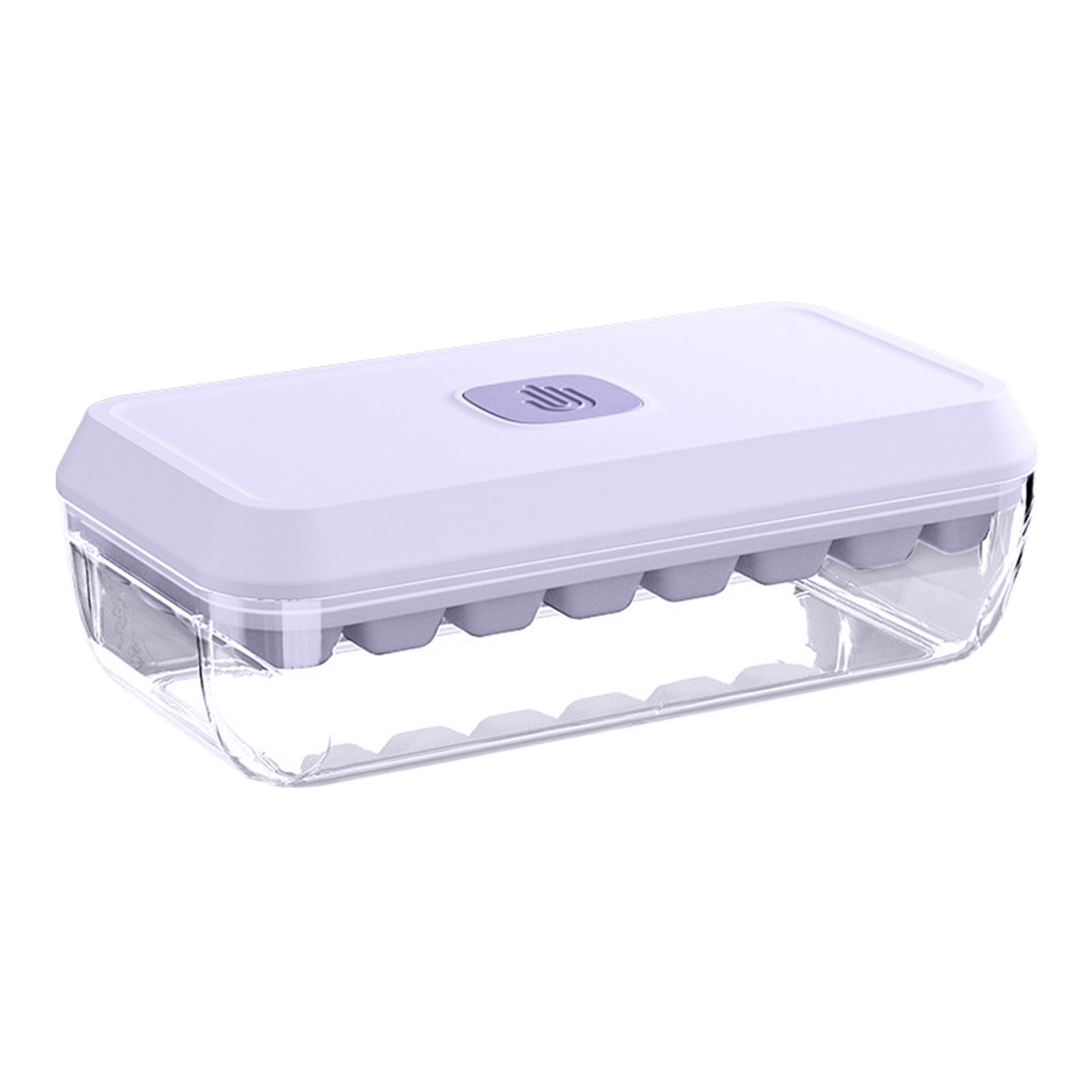 Tray With Lid Large Capacity Silicone Ice Maker For Ice And Cubes Small Ice Container for Freezer Large Ice Cubes Tray Silicone Big Ice Cubes Silicone Silicone Milk Tray Ice Pack Cubes Sheets Pellet