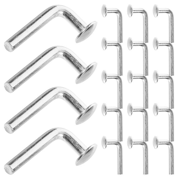 Tray Locker 100 Pcs Pallet Rack Drop Pin Galvanized Trays Heavy Duty Shelving Rugables Anti Rust Racking Safety Clip