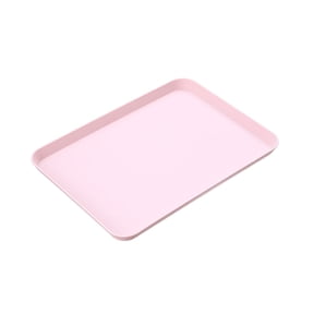 Tray, Plastic Fast Food Trays Bulk Colorful Restaurant Serving Trays, Cafeteria Trays Grill Tray, Lunch Trays Rectangular Serving Platter for Kitchen Hotel Restaurant, Durable Stackable Lightweight