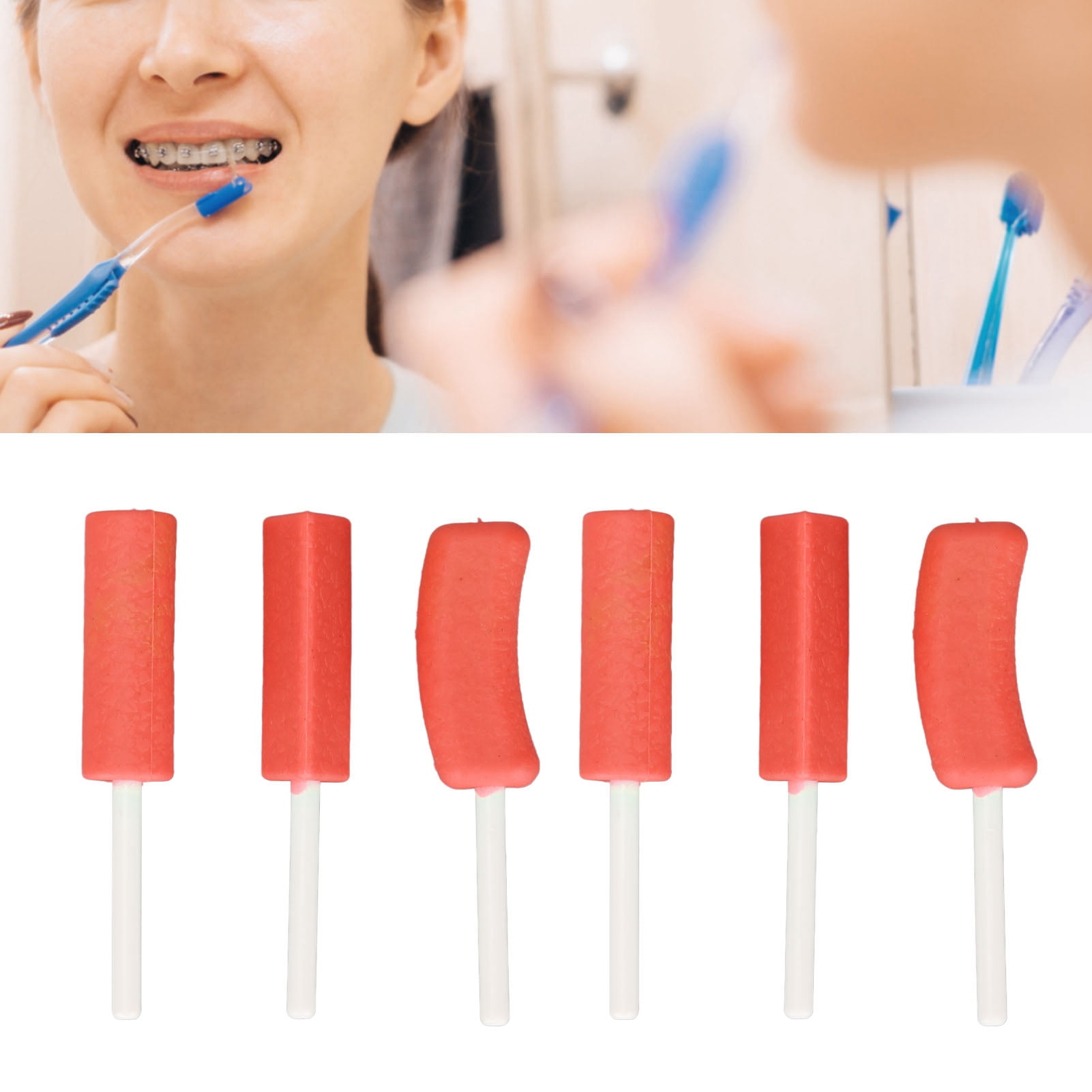 Tray Seater Aligner,6pcs Silicone Aligner Tray Seaters Professional