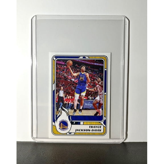 Trayce Jackson-Davis 2024-25 Panini NBA #325 Sticker Card Warriors