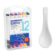 Trayknick 1 Set Colored Markers Water Drawing Pens Magic Water Painting Floating Pens Erasable Whiteboard Marker Pens for Students Kids Back to School Supplies