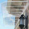thumbnail image 1 of Trayknick 15.75"x 15.75" OutdoorTransparent Canopy Awning, Versatile, 1 of 8