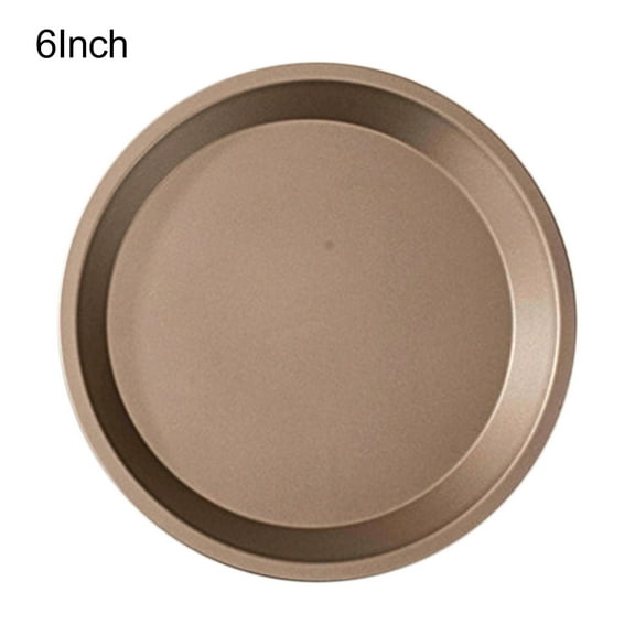 Trayknick Baking Tray Healthy Portable Safe Round Carbon Steel Baking Dish for Home