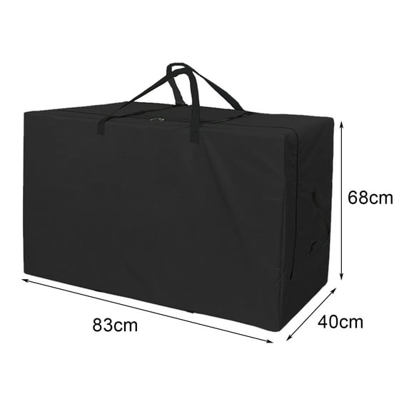 Trayknick Dust-proof Mattress Bag Folding Mattress Storage Bag Heavy Duty Waterproof Oxford Cloth Dust-proof Portable Handle Trifold Mattress Bedding Clothes