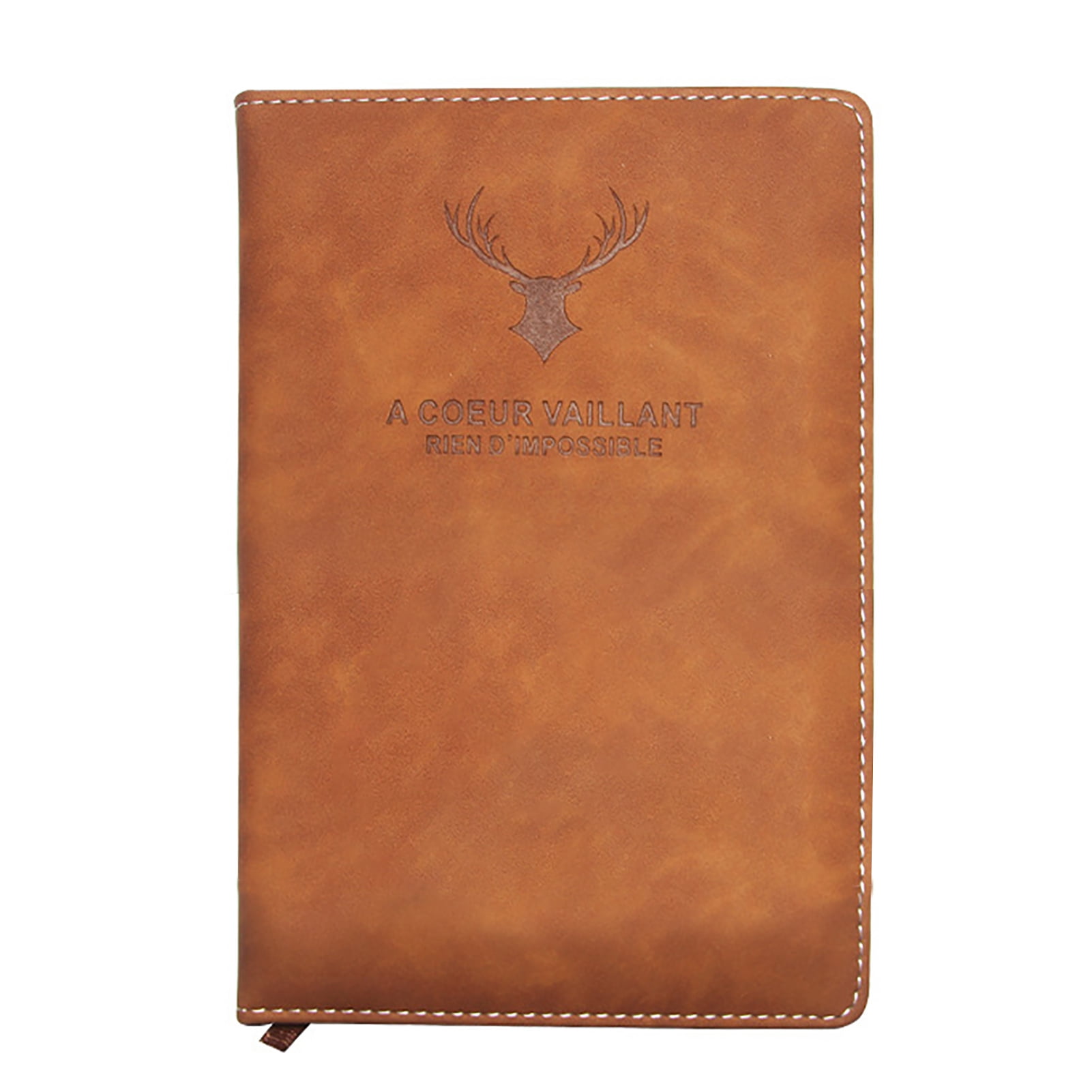 Trayknick Faux Leather Journal Notebook Thick Ruled Paper Elegant with ...