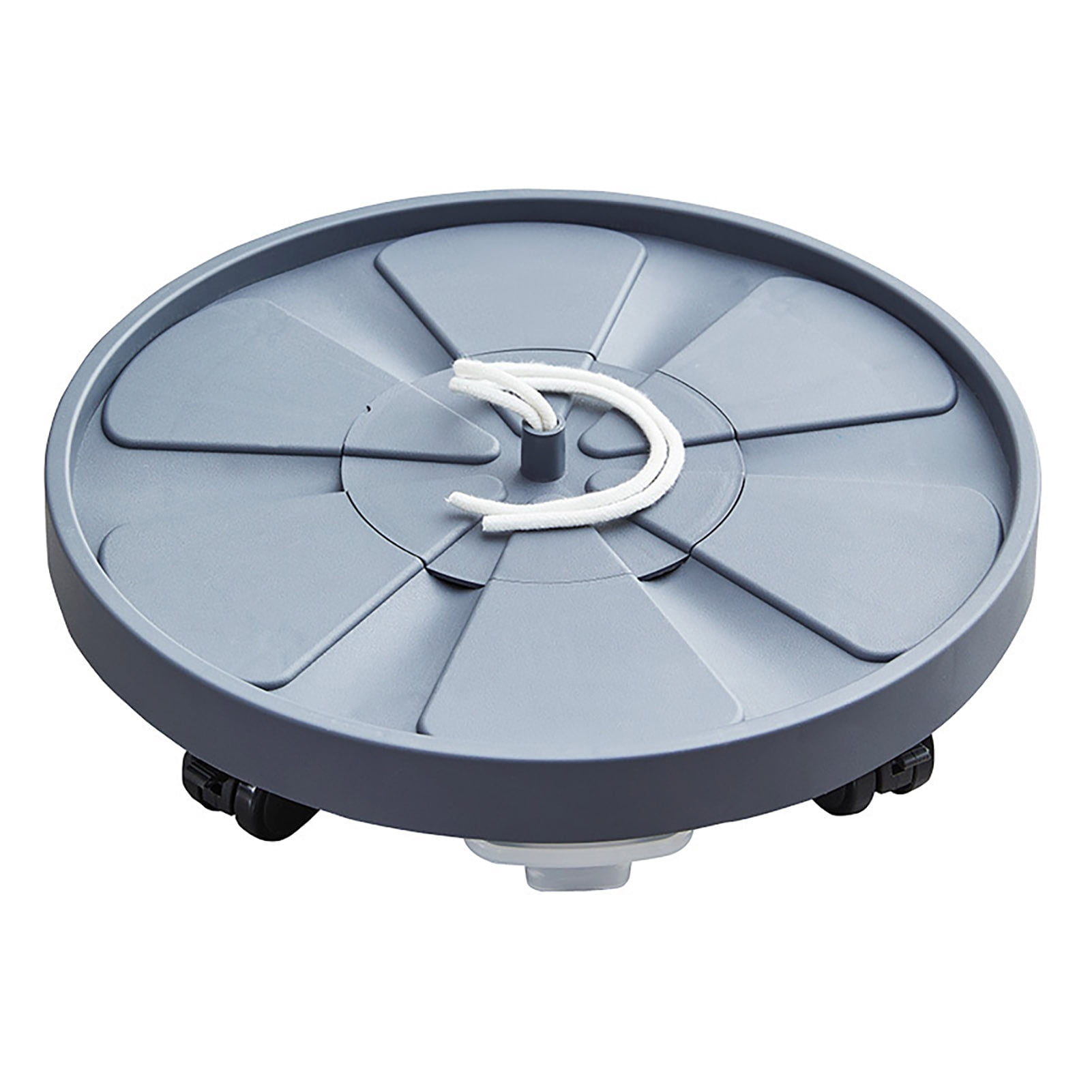 Trayknick Flower Pot Tray with 360degree Silent Wheels Brakes for