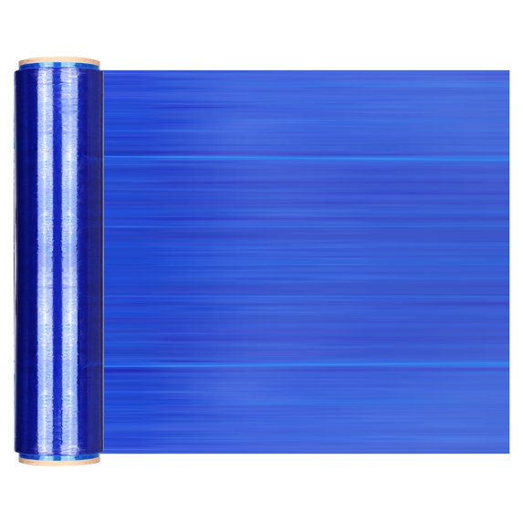 Trayknick High-quality Stretch Wrap for Leaves Debris Plastic Film for Outdoor Protection 1 Roll Pe Colored Film for Windproof Outdoor Protection